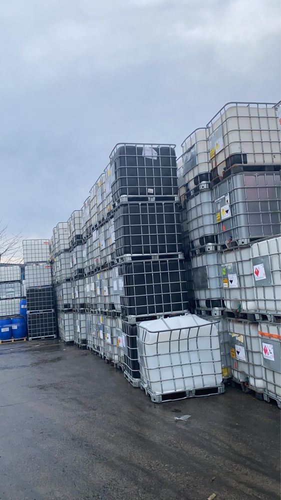 Zbiorniki 1000L , 600L zbiornik IBC kontener na wodę  mauser