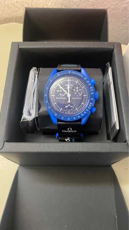 Mission to Neptune SO33N100 - Omega x Swatch New Launch