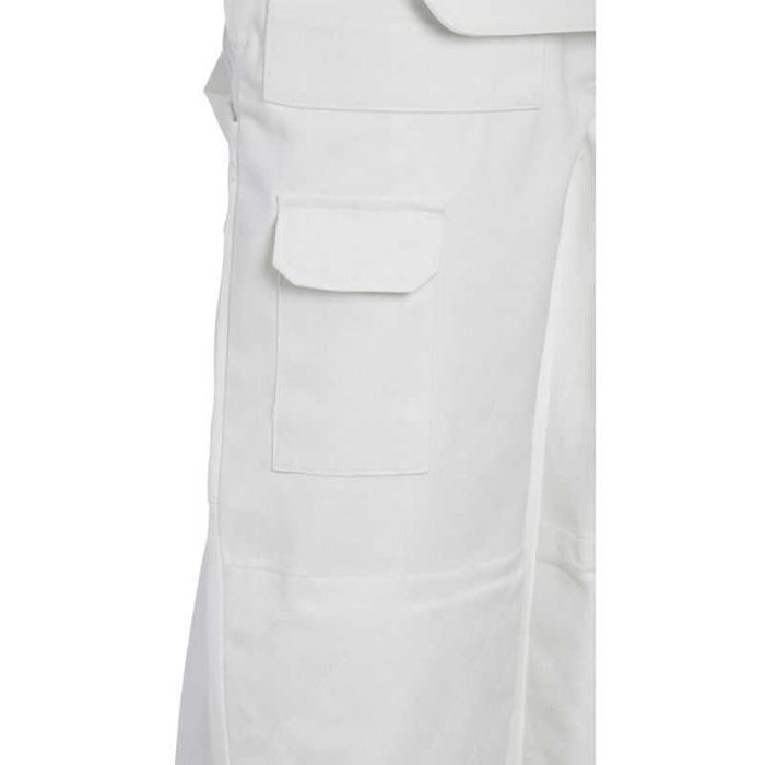 Męskie białe ogrodniczki malarskie ProDec  2XL