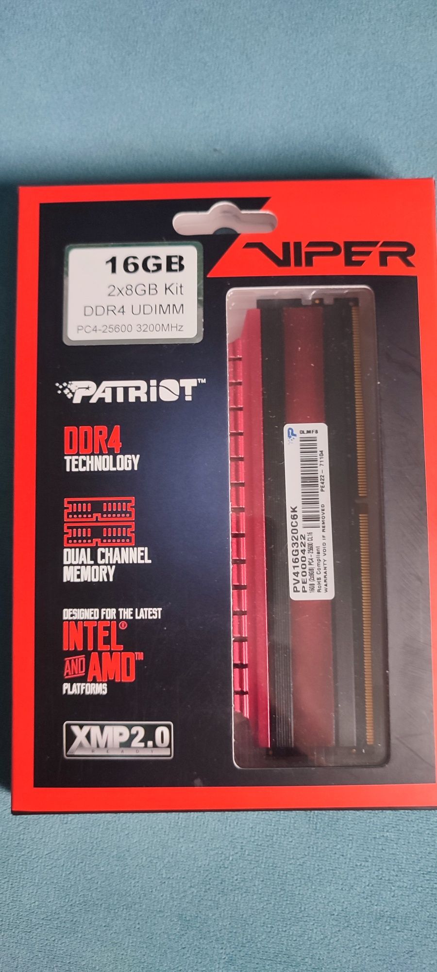 Kości RAM DDR4 16 GB Viper