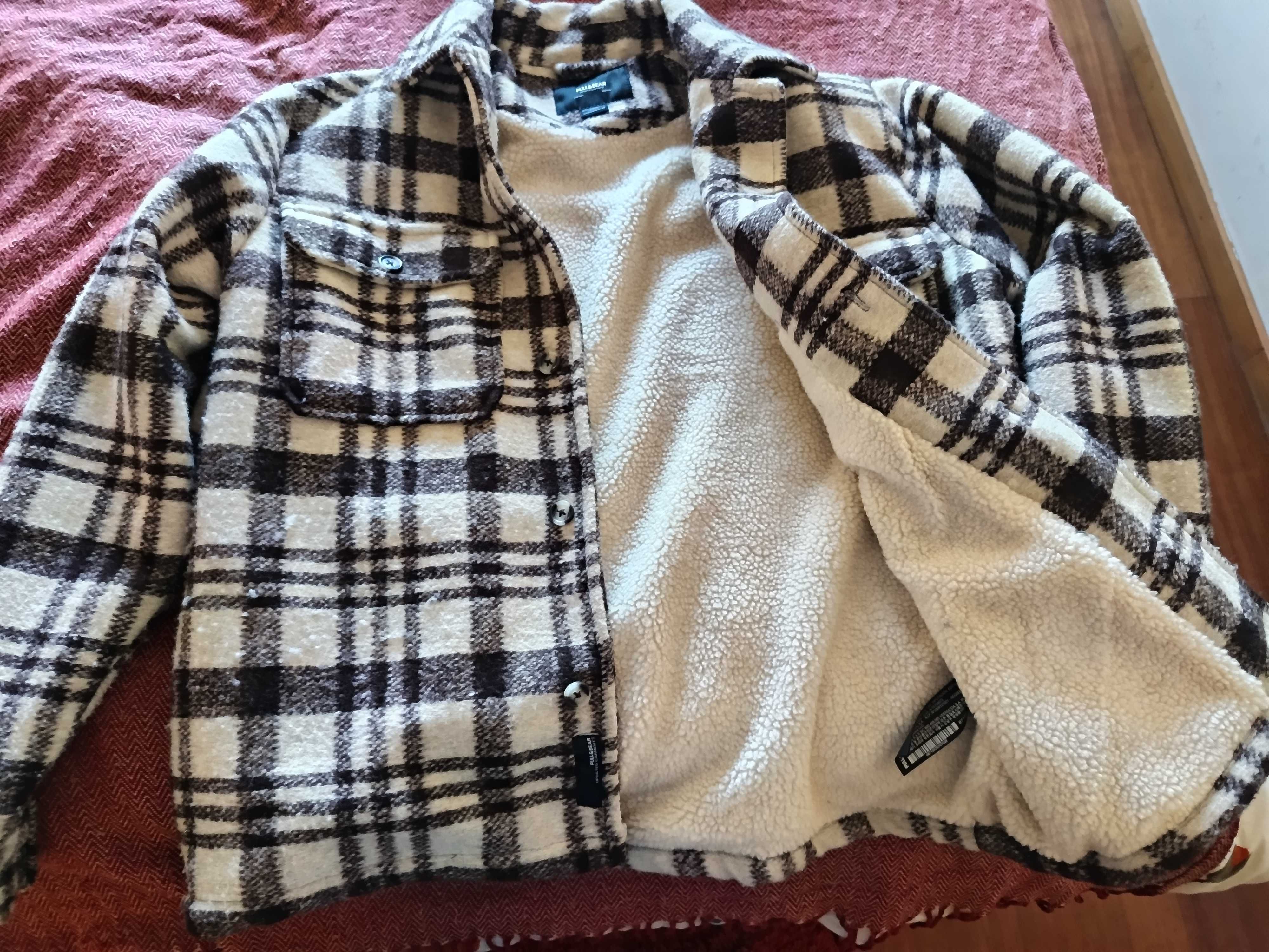Camisa tipo casaco Pull&Bear S nova