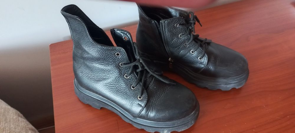 Черевики шкіряні, осінь