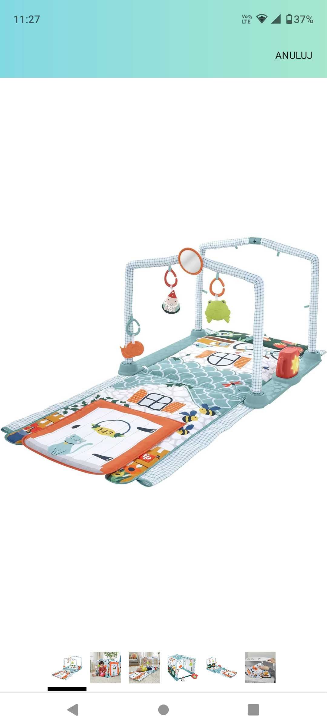 Fisher-Price Edukacyjna mata 3 w 1