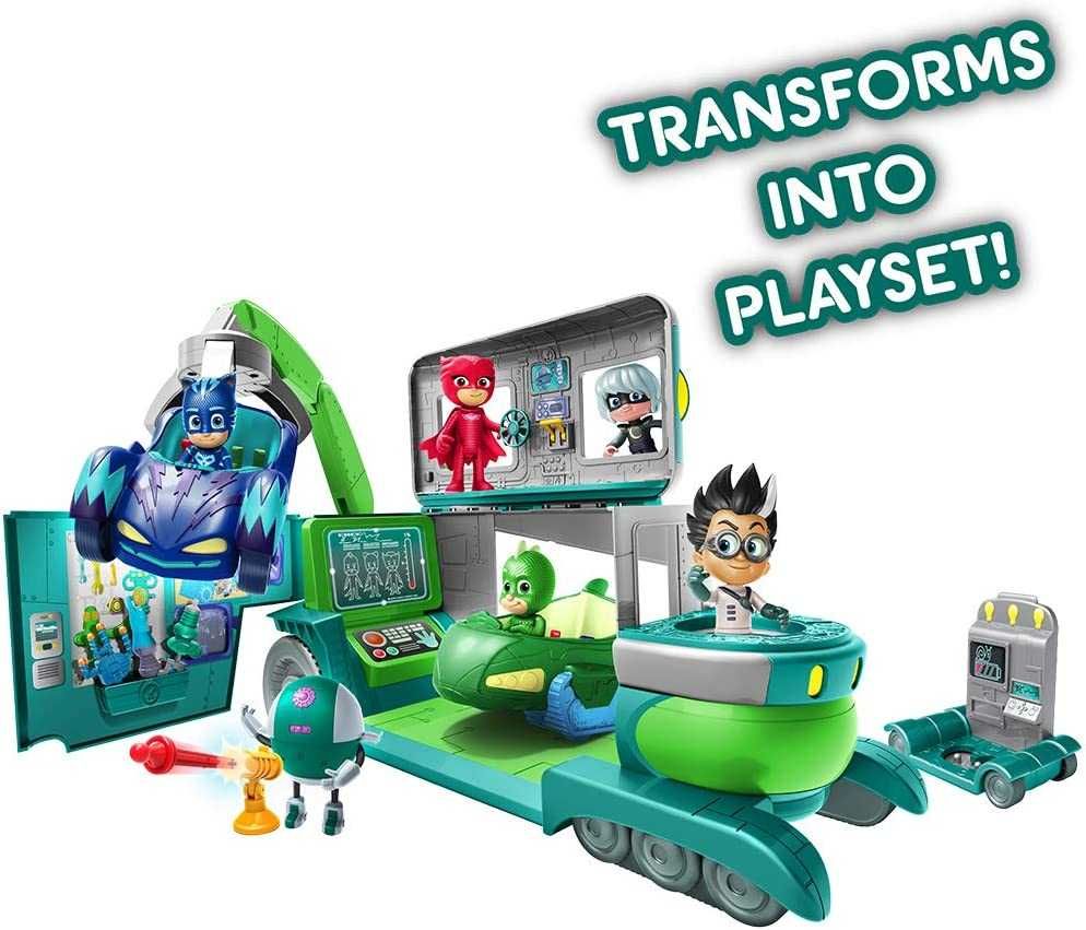 Игрушка Герои в масках Супер лаборатория Ромео свет звук Pj Masks