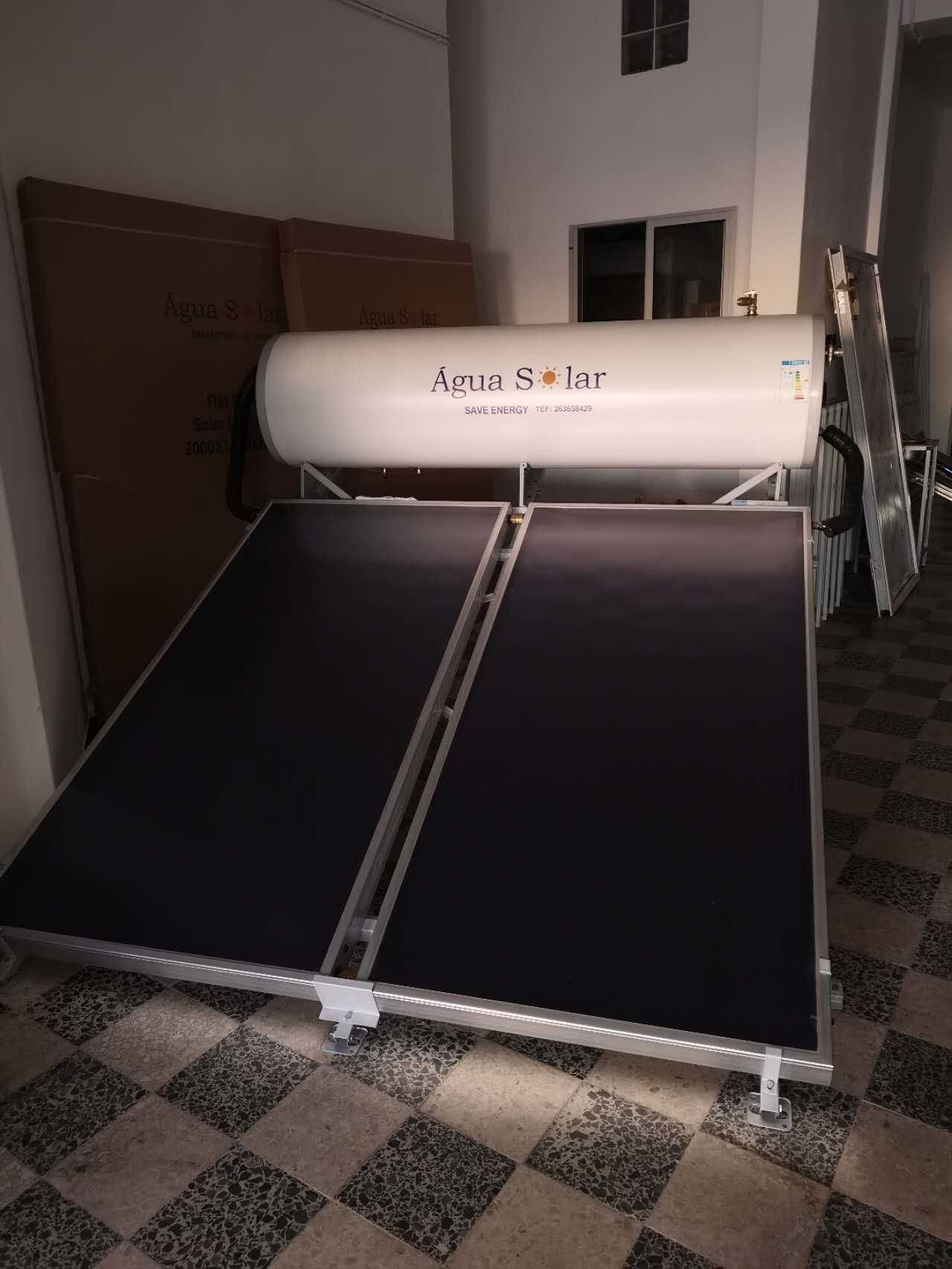 Painel Solar Termossifão 300l de placa com INSTALAÇÃO