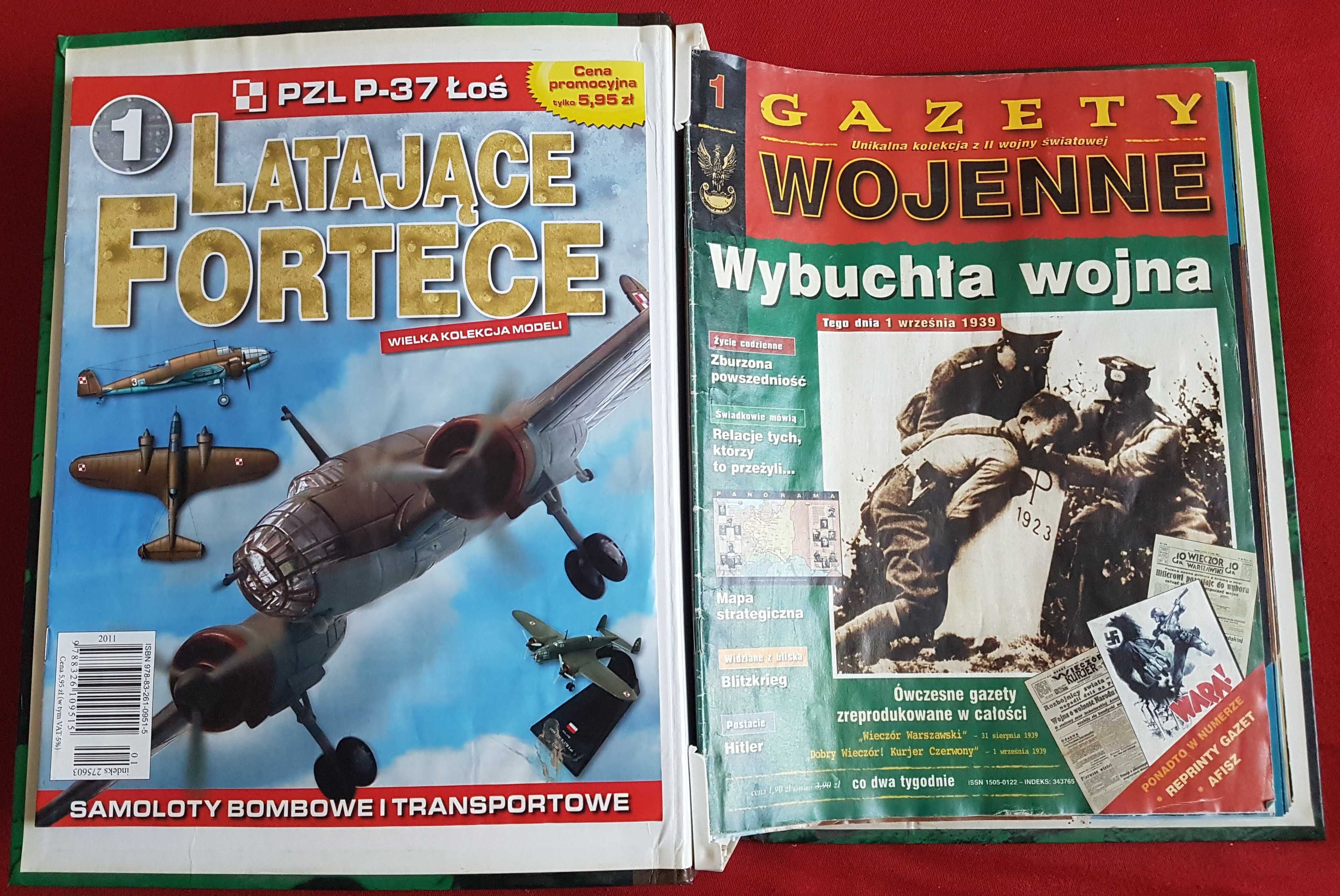 gazety wojenne kolekcja z II wojny światowej