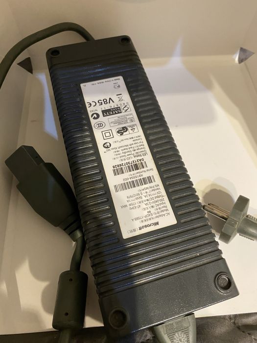 Oryginalny zasilacz do Xbox 360 FAT EADP-175BB A 175W x360