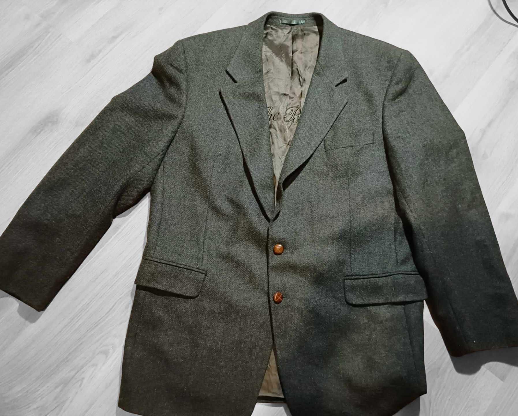 Gant elegancka marynarka vintage wełna L