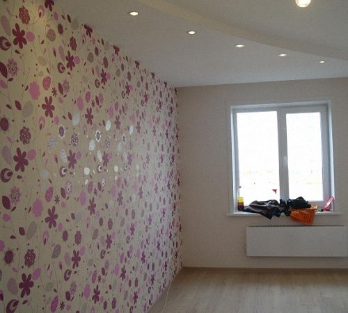 поклейка обоев, ремонт квартир, офисов