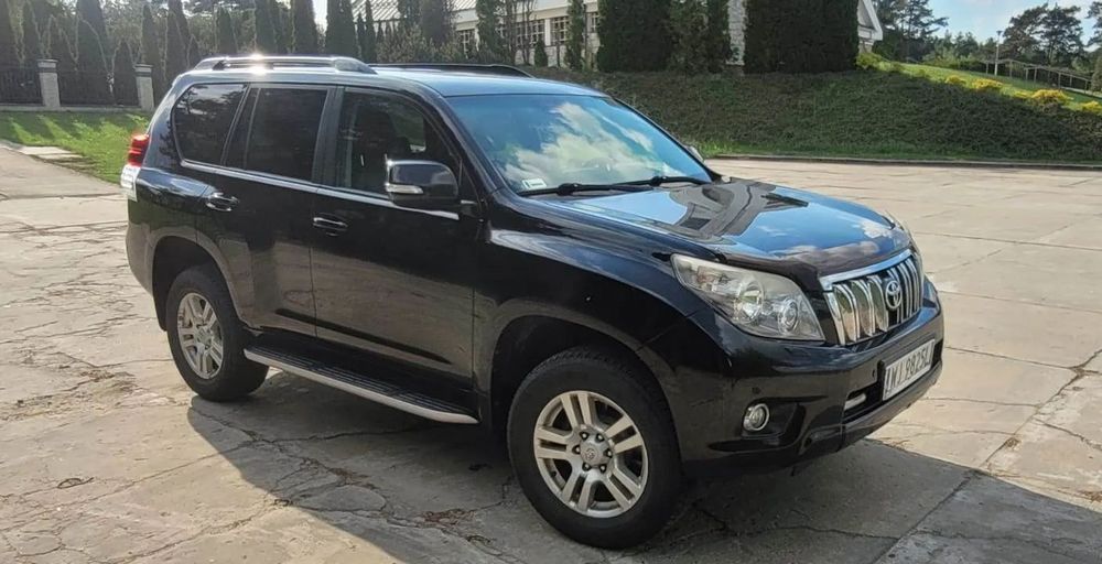 Toyota Land Cruiser SRZEDAM Toyotę Land Cruiser, 2010r. bez DPF, skóra, kamera cofania