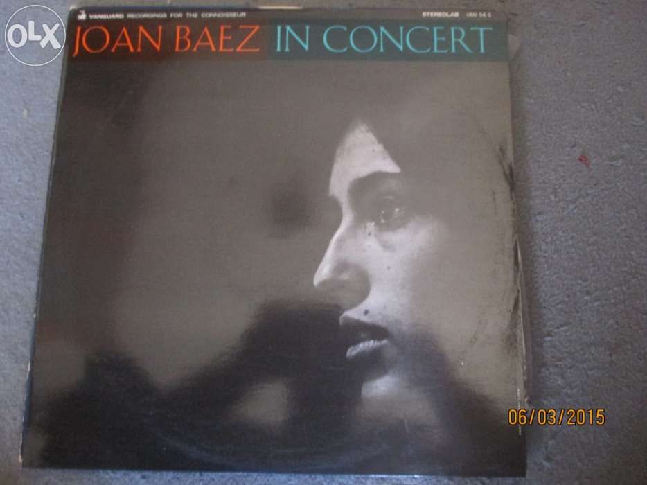 Vinil de Joan Baez - 5 discos (1 duplo)