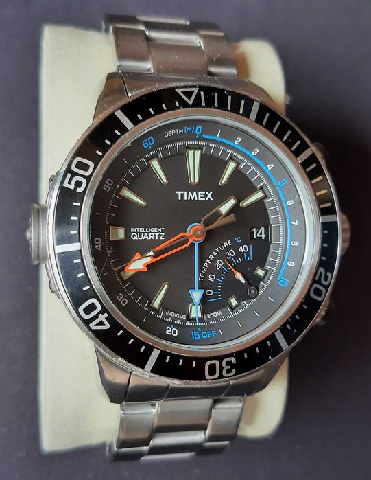 Timex T2N809 Diver 200m głębokościomierz zegarek
