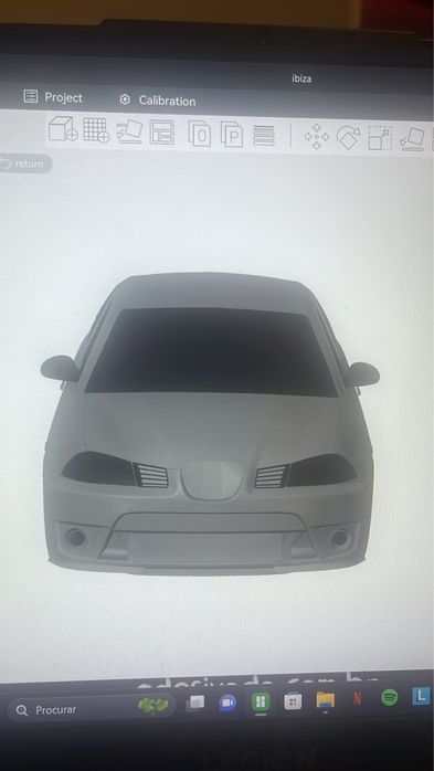 Carro seat ibiza 6L em 3D