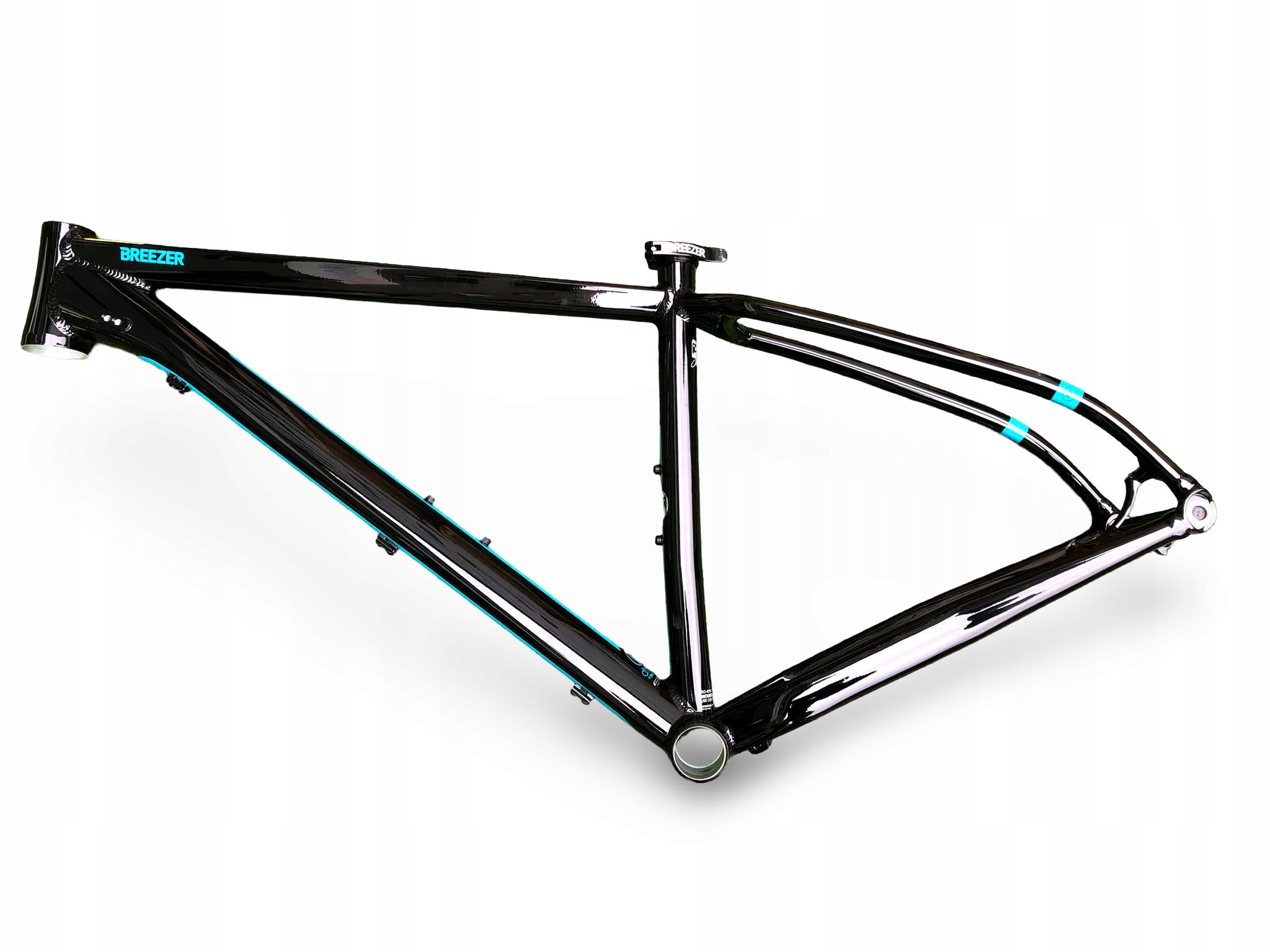 Rama Rowerowa MTB TRAIL XC BREEZER THUNDER PRO 29 Black/Cyan 16"