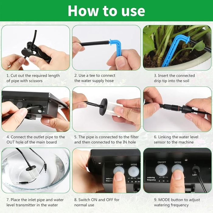 Diealles Shine solarny system nawadnianaia
