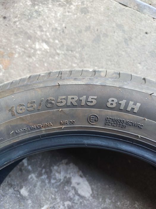 4 opony letnie 165/65/R15 - praktycznie nowe