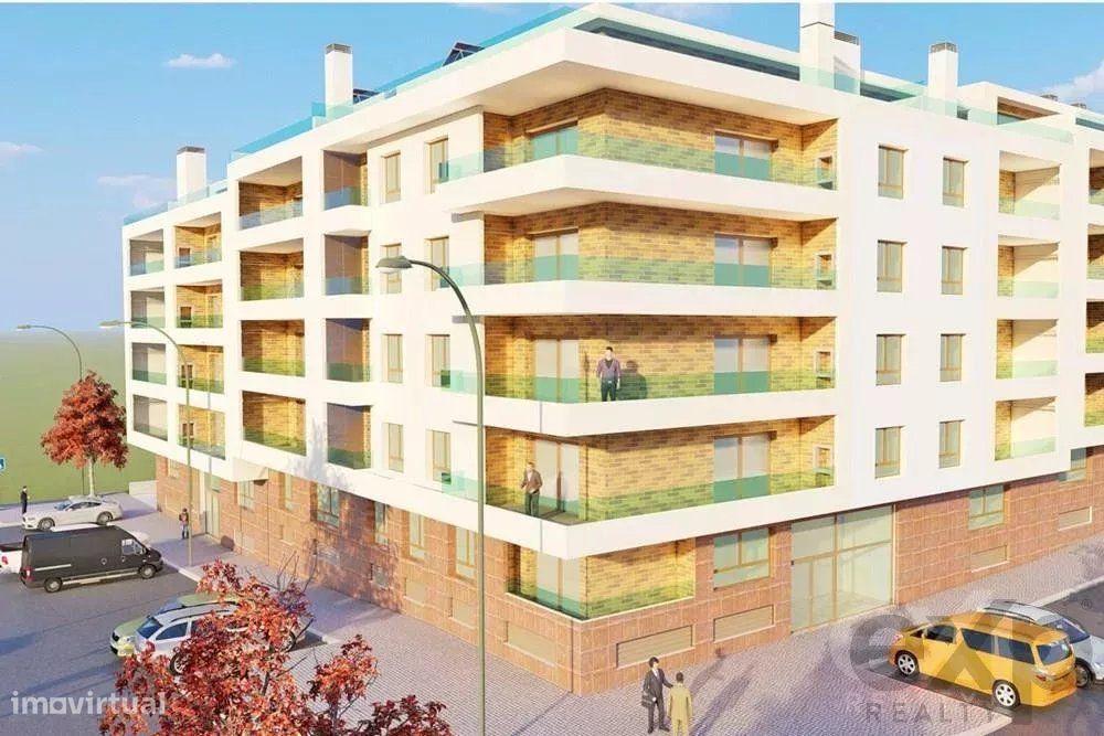 Apartamento Moderno com Elevador em Montijo