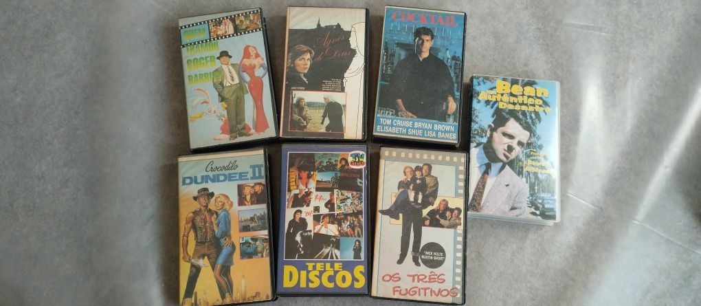 Cassetes VHS Filmes antigos