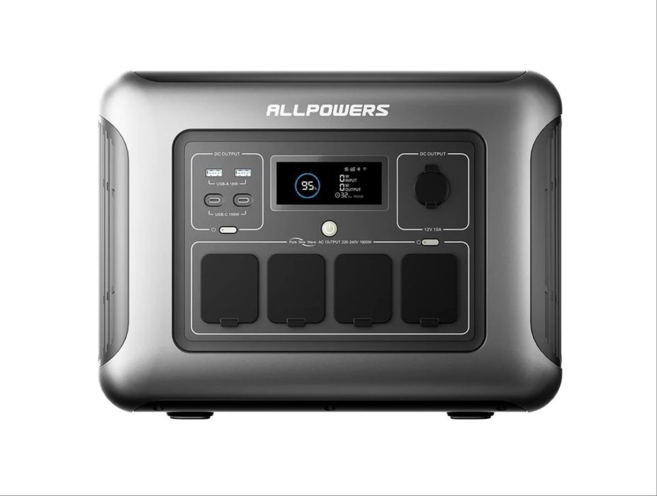 ALLPOWERS R1500 LITE Портативна енергетична станція 1600Вт 1056Вт·год