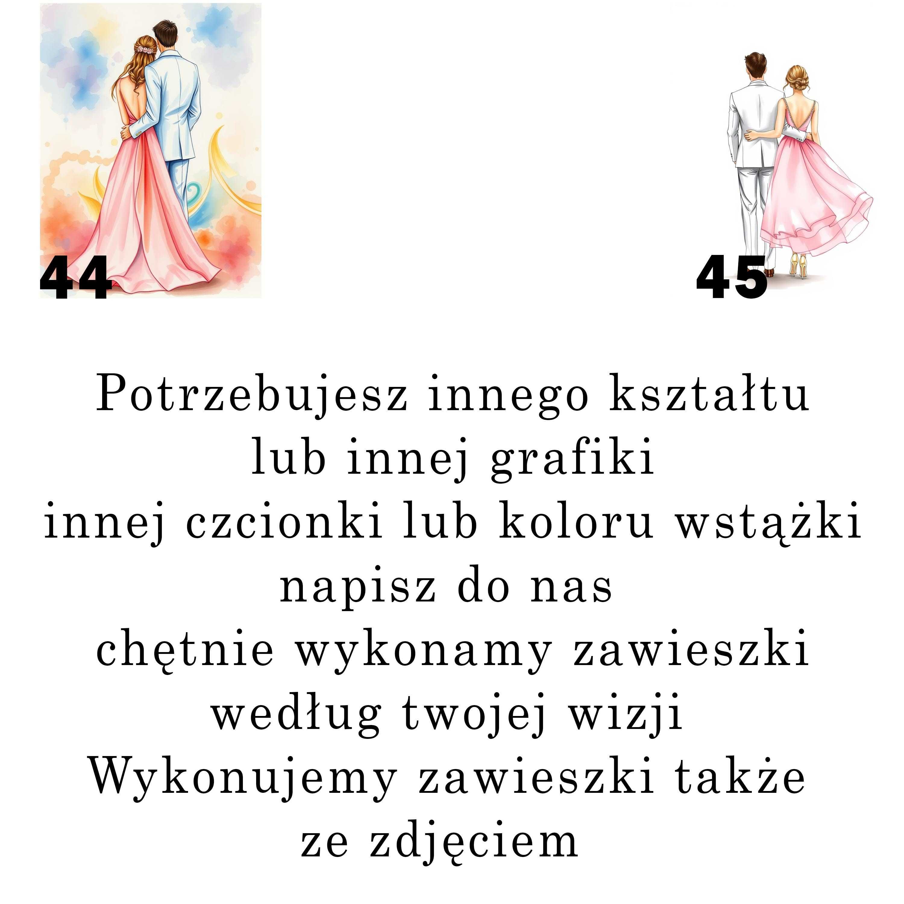 Zawieszki i naklejki na alkohol weselny – elegancja i personalizacja