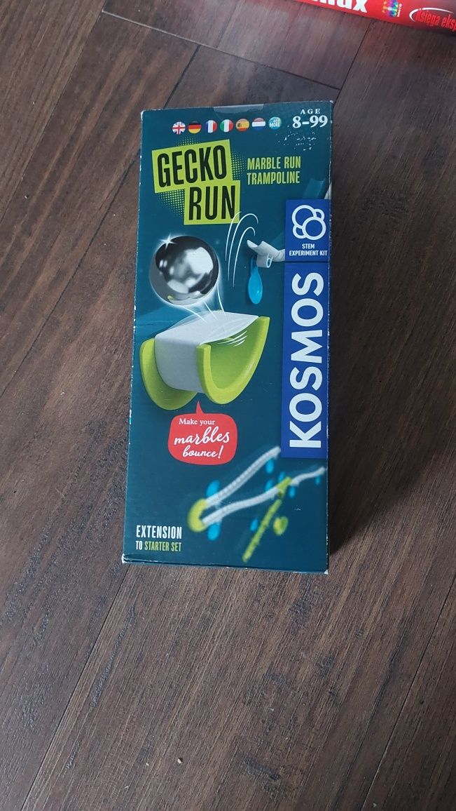 Kosmos GECKO RUN marble run dodatek, dodatki, podobne do Gravitrax