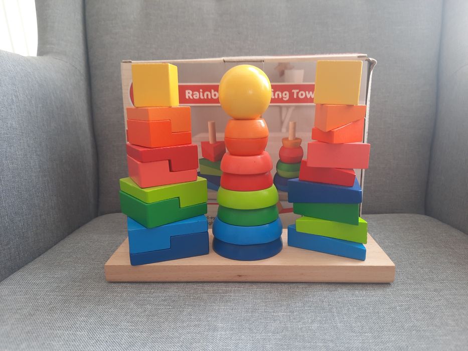 Drewniana wieża Play Tive