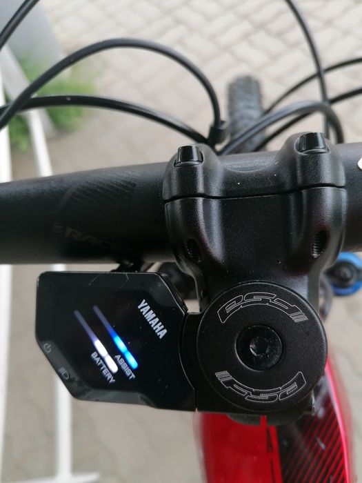 rower elektryczny górski Raymon AirRay karbon YAMAHA "L 29 Jak NOWY