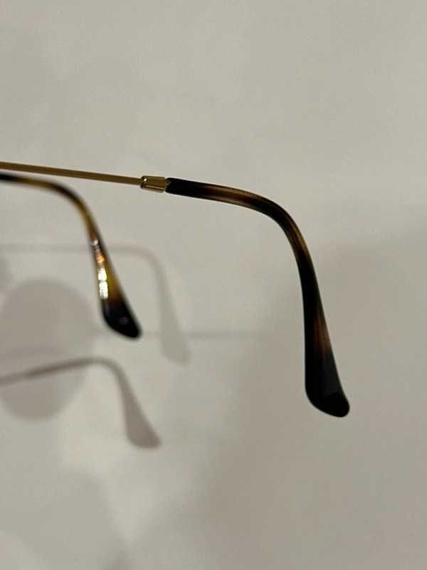 Armação Óculos Ray Ban Round Metal