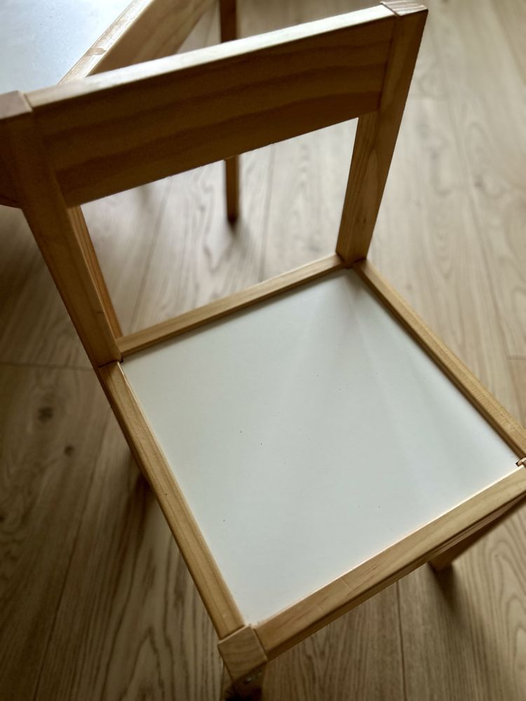 Stolik dla dziecka Ikea latt zadbany lakierowany