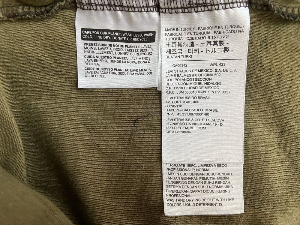 Футболка Levis милитари камуфляж пиксель p.M-L Оригинал