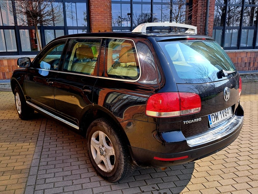 VW Touareg 2.5TDI R5 174KM # SKÓRY#NAVI 6BIEGÓW Manual #Bezwypadkowe