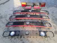 VW Polo Golf Vento Atrapa Grill Lampa Znaczek Logo Przód Tył Mk1 Mk2 3