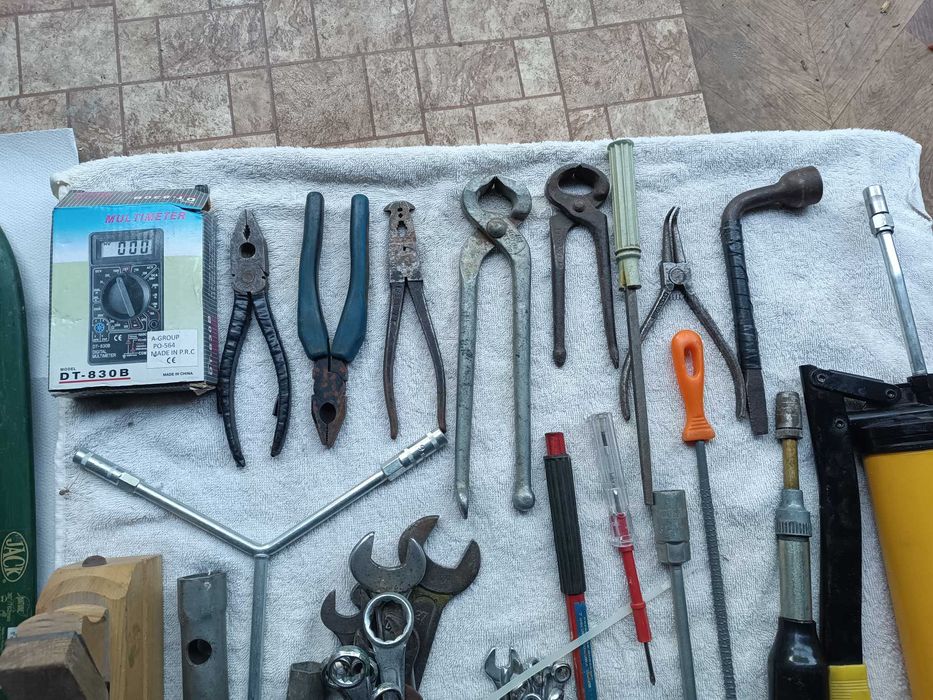 Zestaw narzędzi garażowych