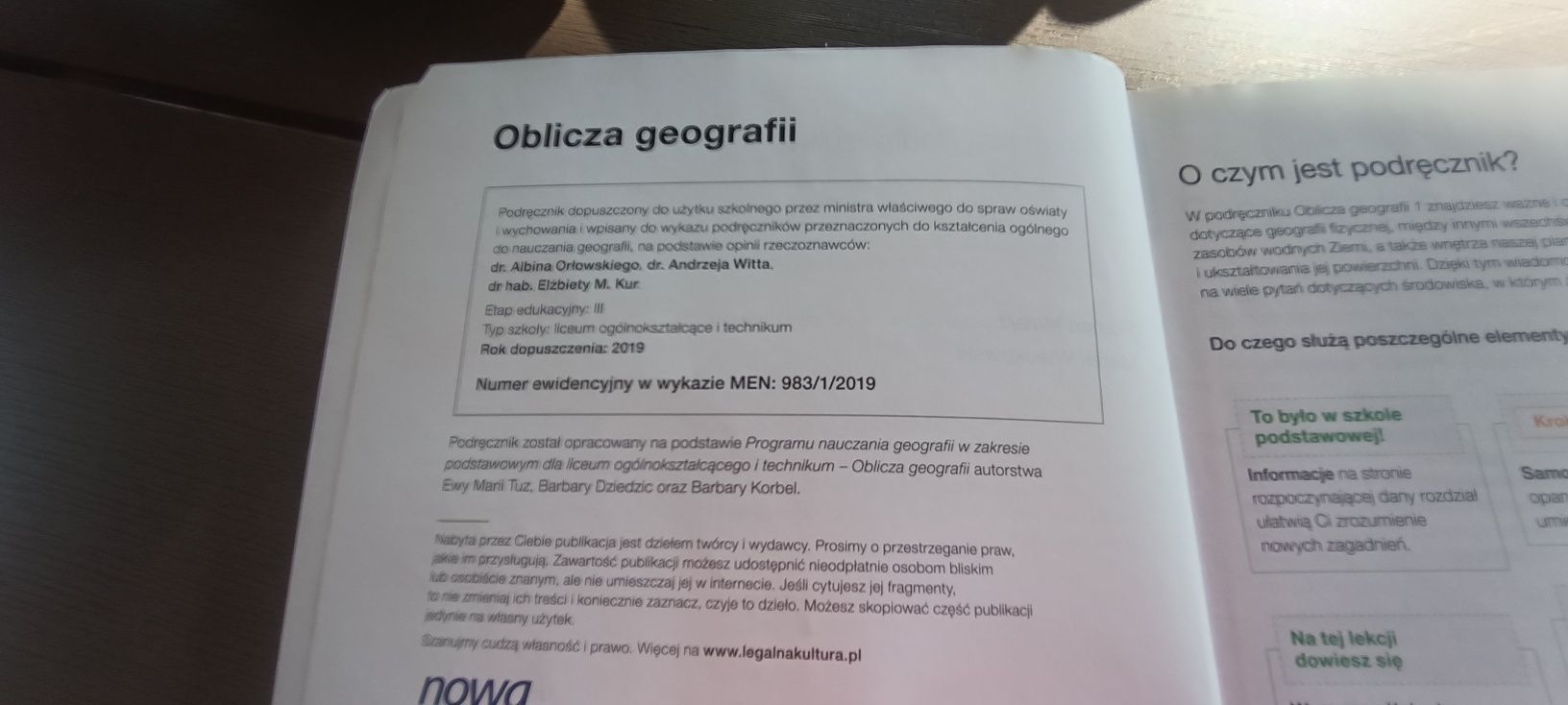Oblicza geografii 1