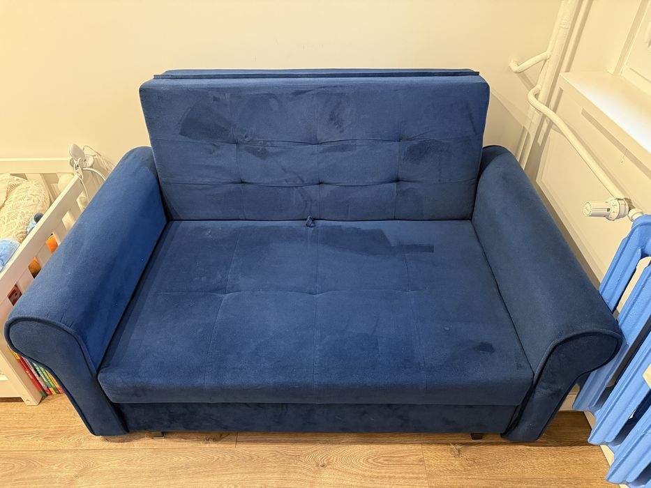 Sofa rozkładana, dwuosobowa