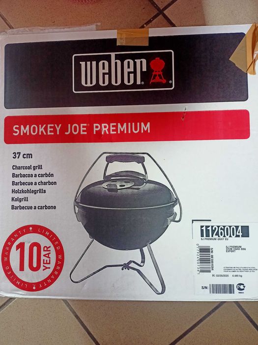 Nowy grill Weber Joe Smokey 37 cm