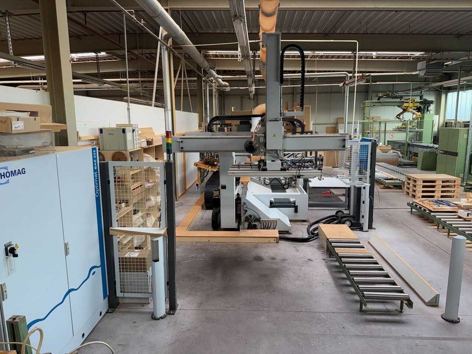 CNC Homag BAZ 322/40/K z okleinowaniem