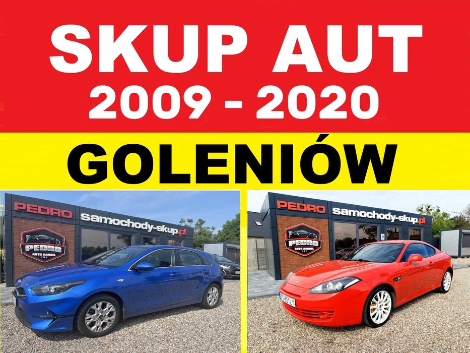 PEDRO – SKUP AUT GOLENIÓW (2009r-2020r) - Sprawne lub do naprawy