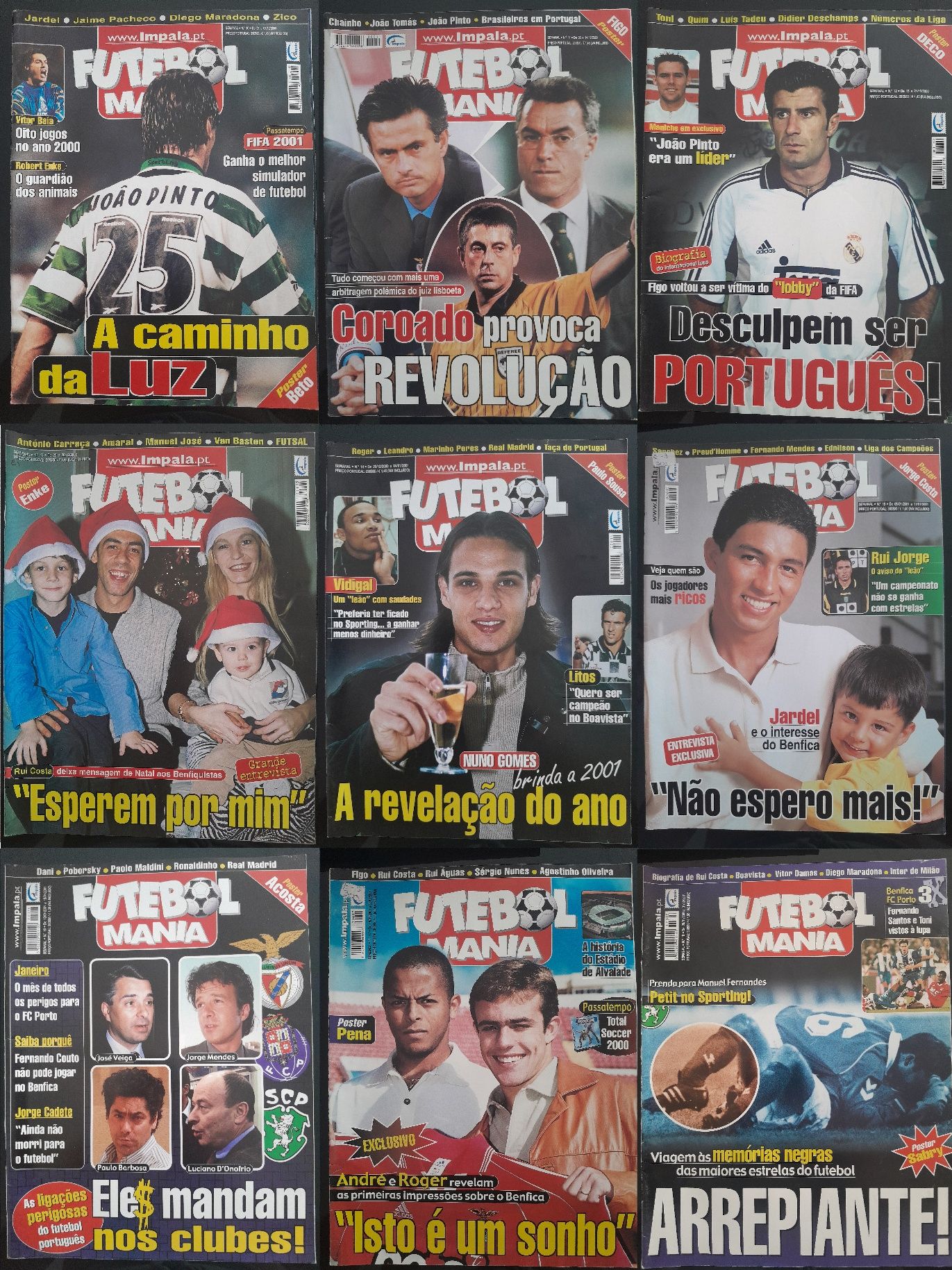 Coleção Completa Futebol Mania