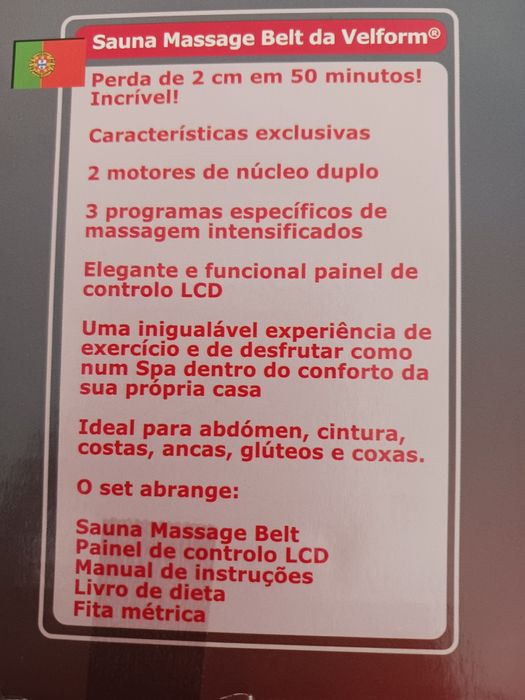 Cinto Massagem Velform