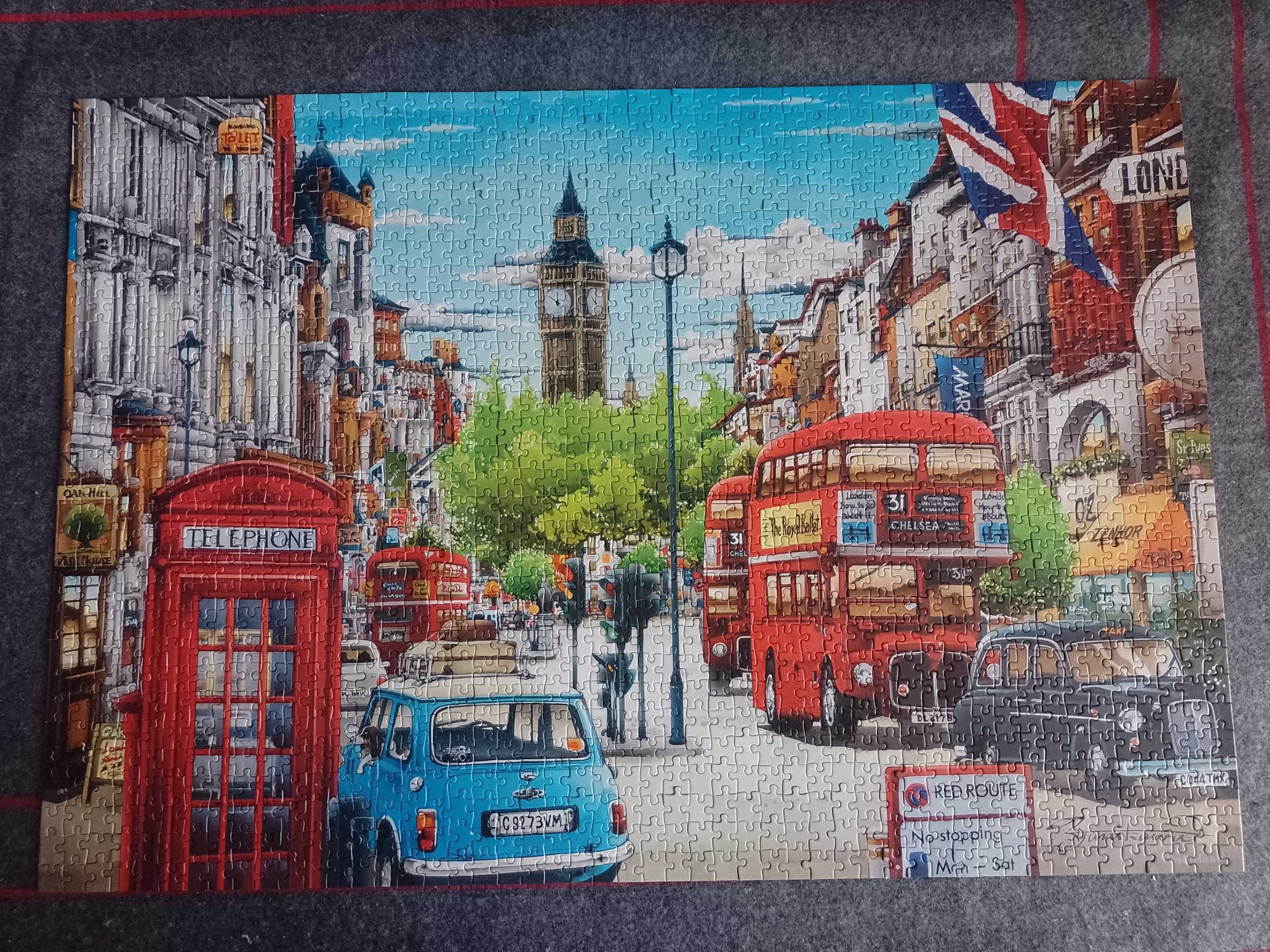 puzzle 1500 Castorland Londyn