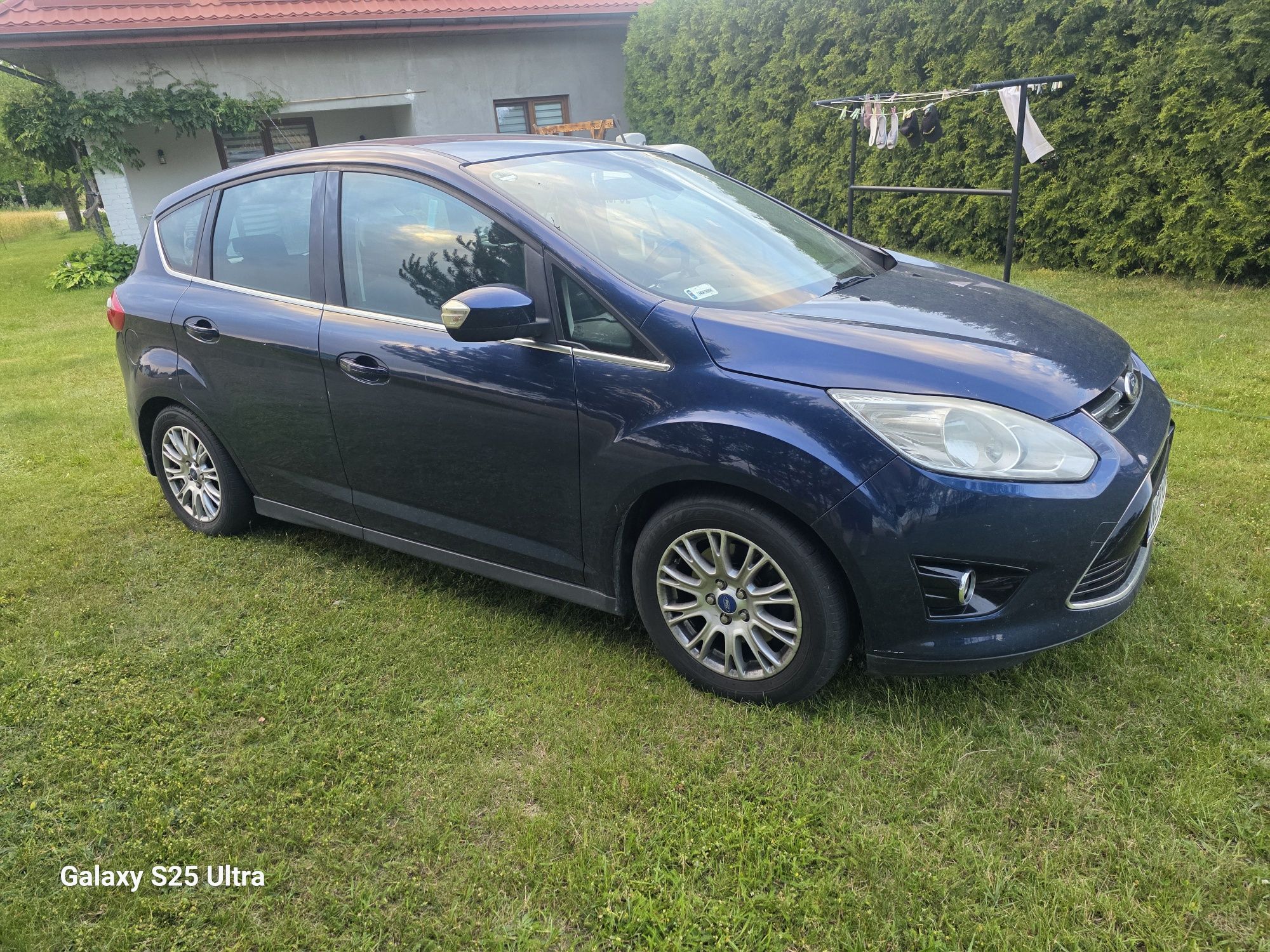 Ford c-max II 2.0 TDCI Titanium Navi Bluetooth grzana przednia szyba
