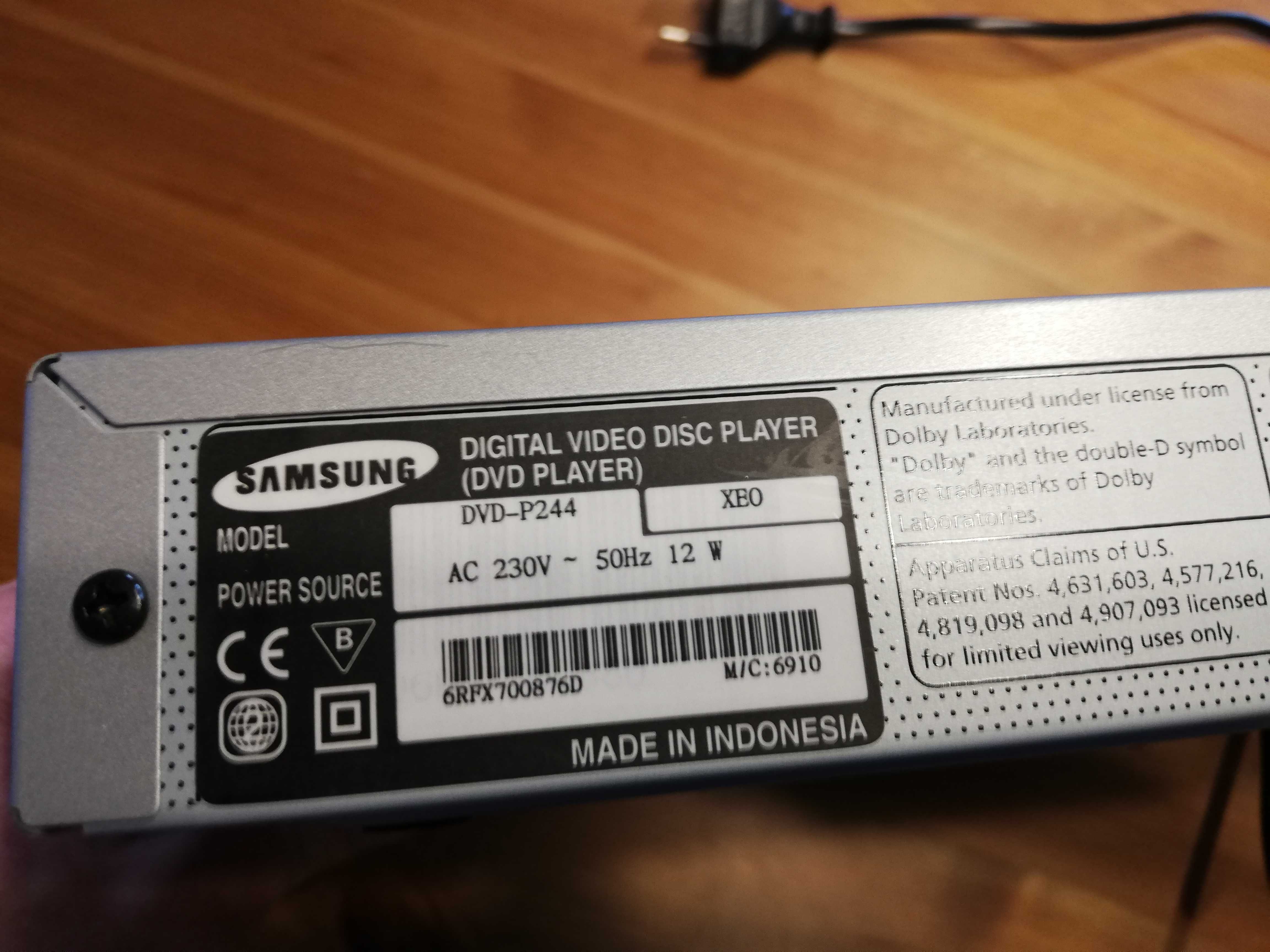 Samsung DVD - P244