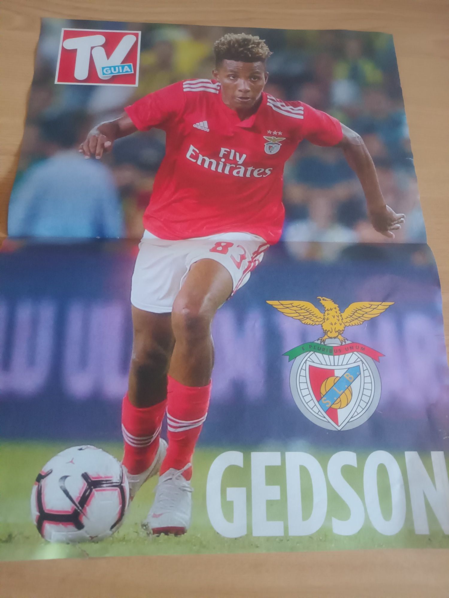 Posters de vários jogadores de futebol