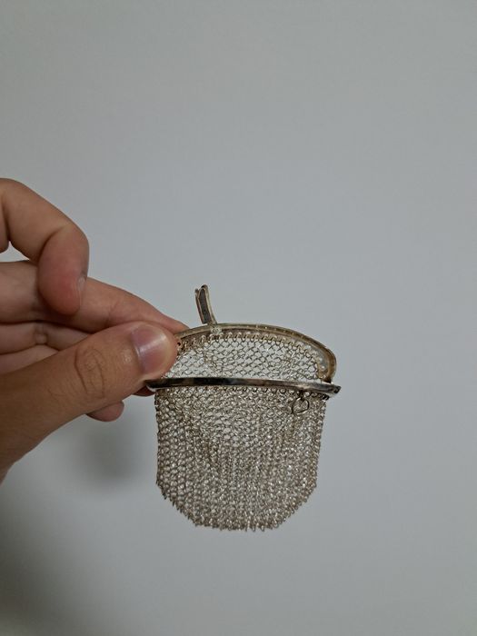 Porta moedas de prata