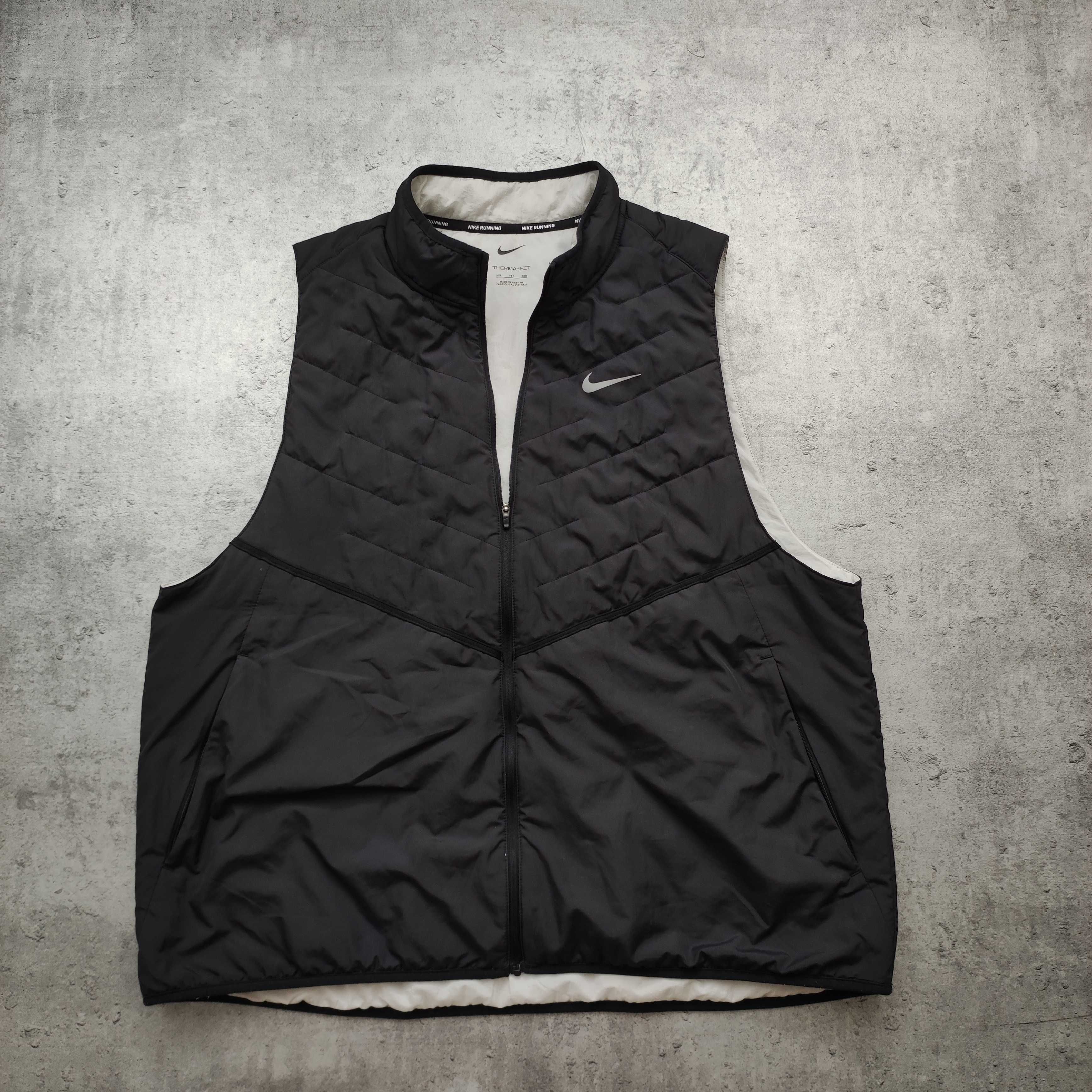 MĘSKA PREMIUM Lekka Sportowa Kamizelka Thermal Fit Nike PRO Running