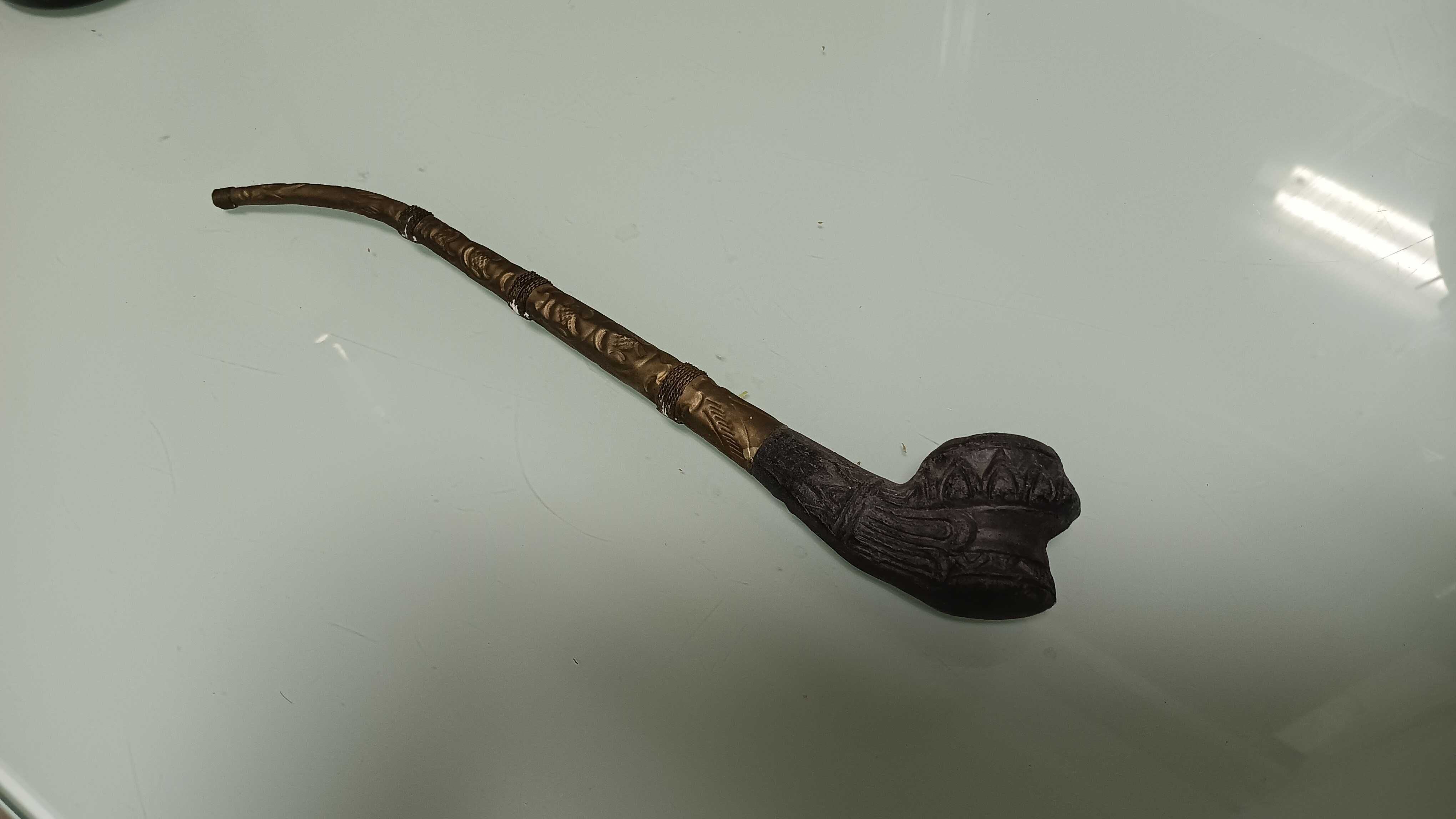 Cachimbo de ópio antigo