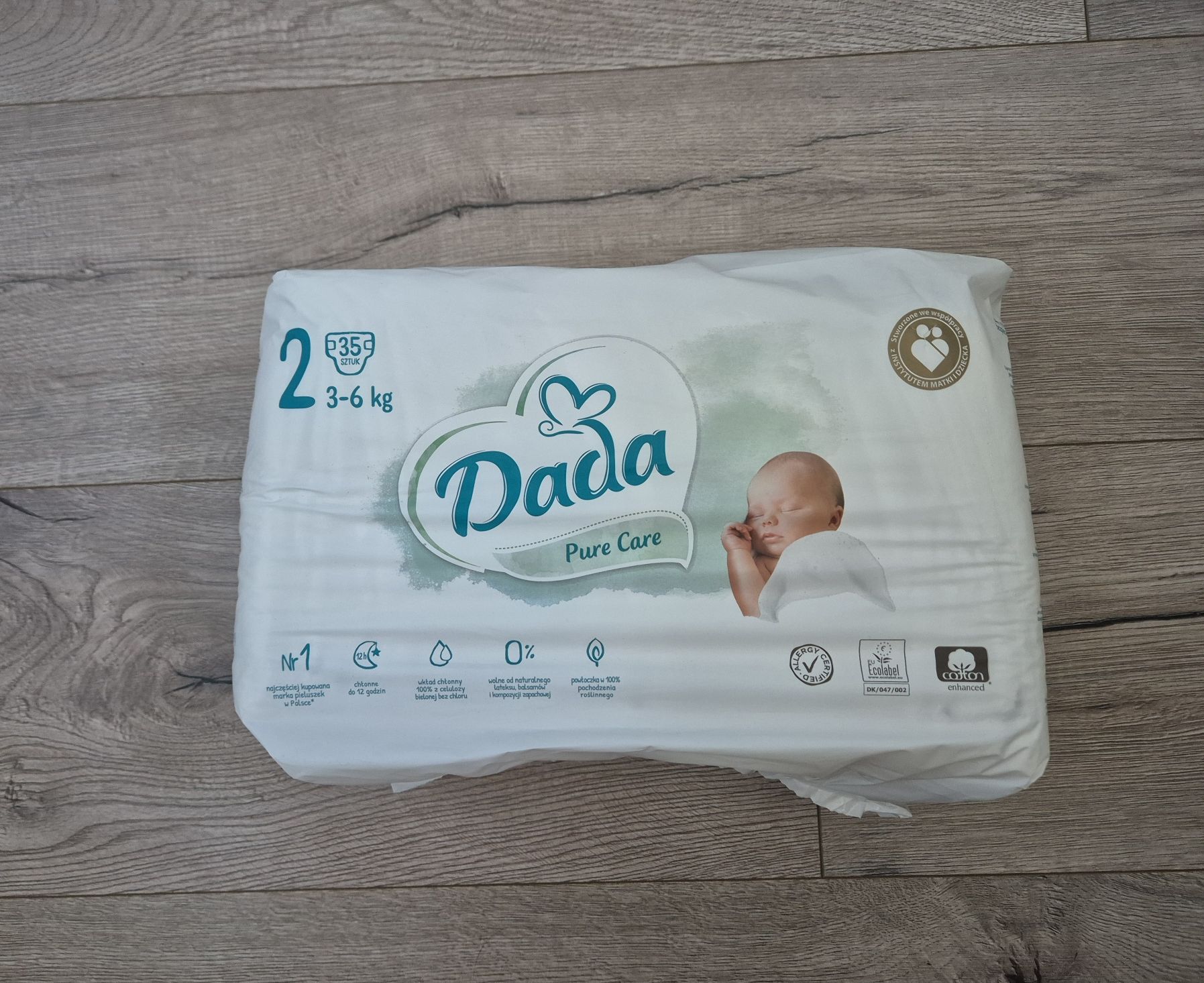 Pieluszki Dada pure care 2