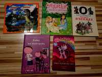 Zestaw książek 6 szt:  Agatka, rycerze, My Little Pony, Martynka