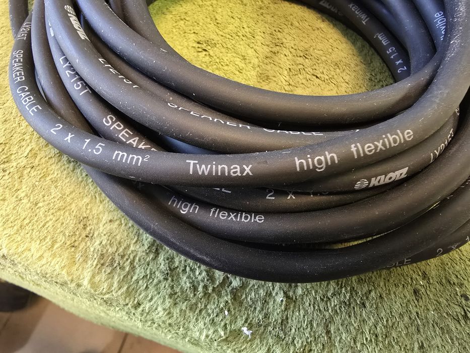 KLOTZ LY215T kabel głośnikowy 2 x1.5² 3.9 m.